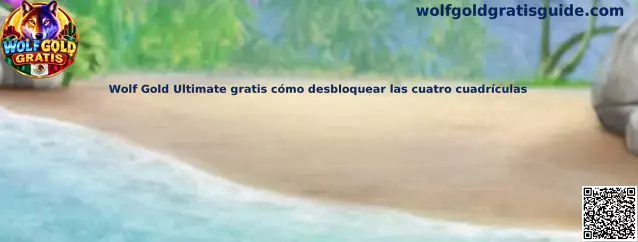 Imagen ilustrativa de Wolf Gold Ultimate gratis y su función de cuatro cuadrículas Money Respin