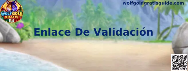 Guía visual para identificar y utilizar un enlace de validación durante el registro en Wolfgold Gratis